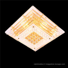 Lustre en cristal moderne éclairage or plafond lustre décor intérieur LT-58145